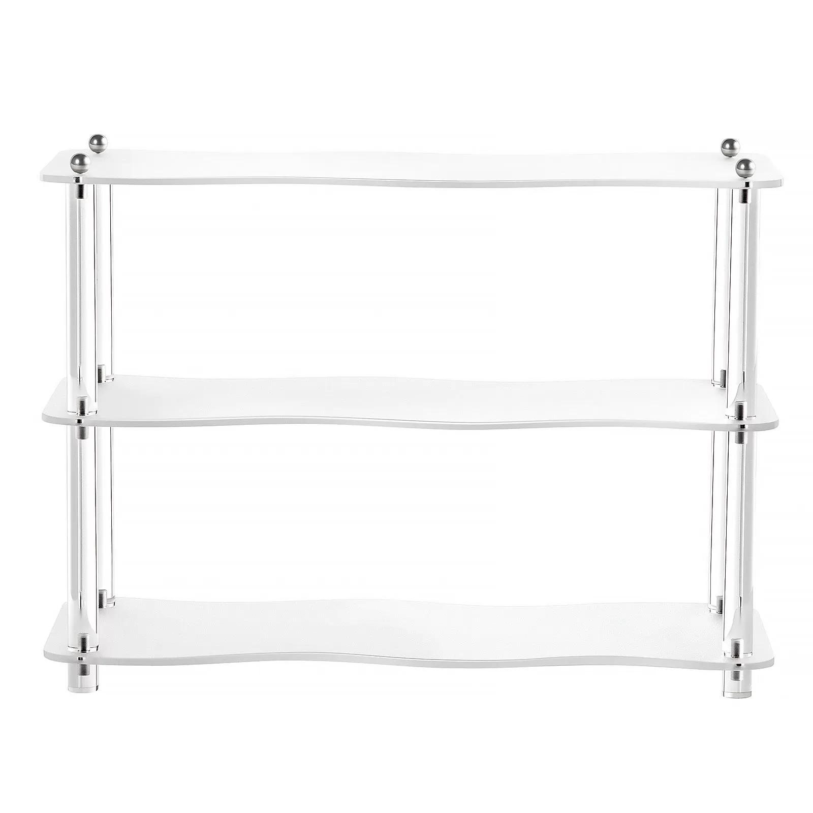 VENTRAY HOME Acrylic 3-Tier Tabletop Shelf - Frosted