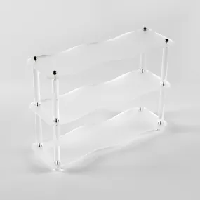 VENTRAY HOME Acrylic 3-Tier Tabletop Shelf - Frosted