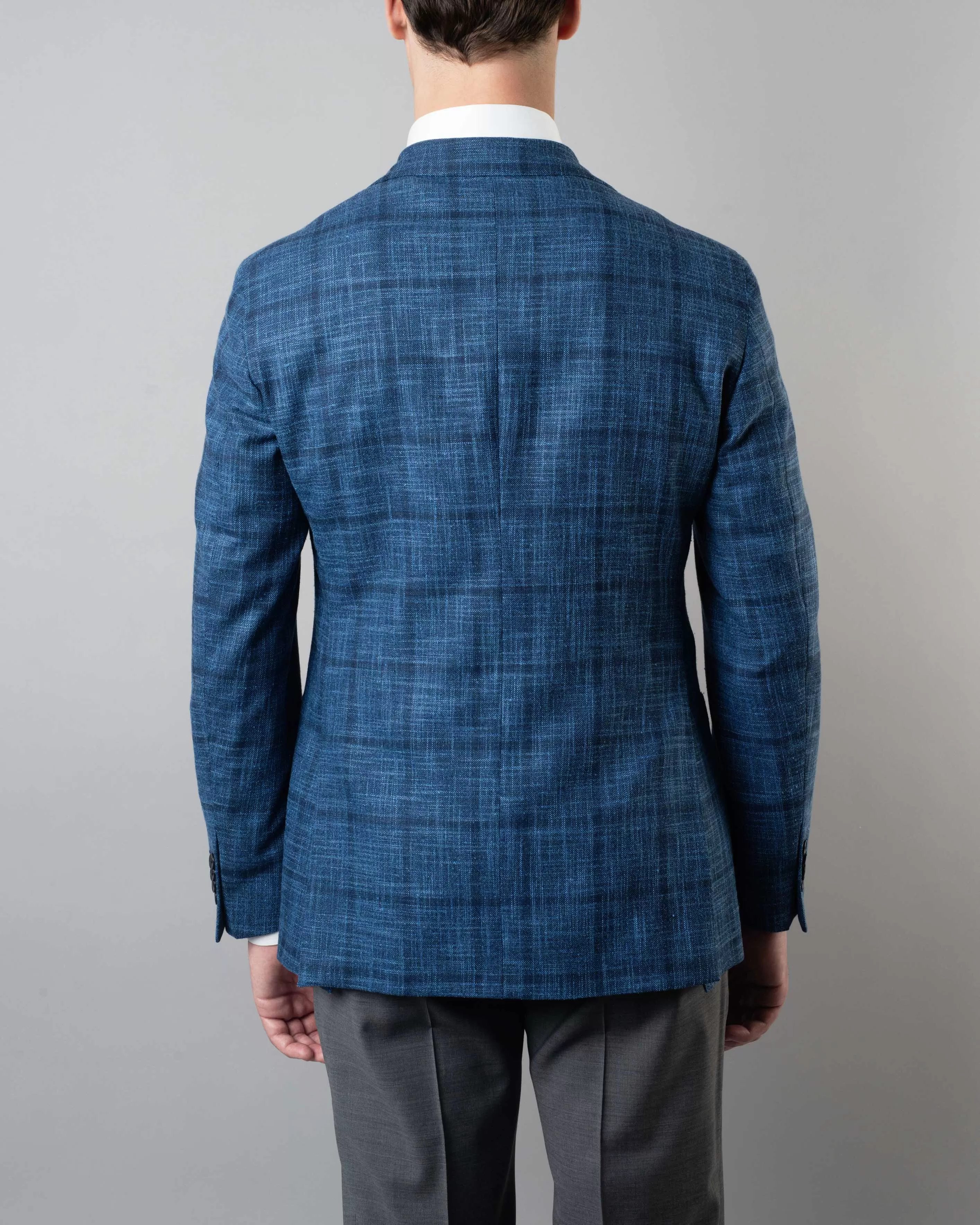 Windowpane Checked Jacket