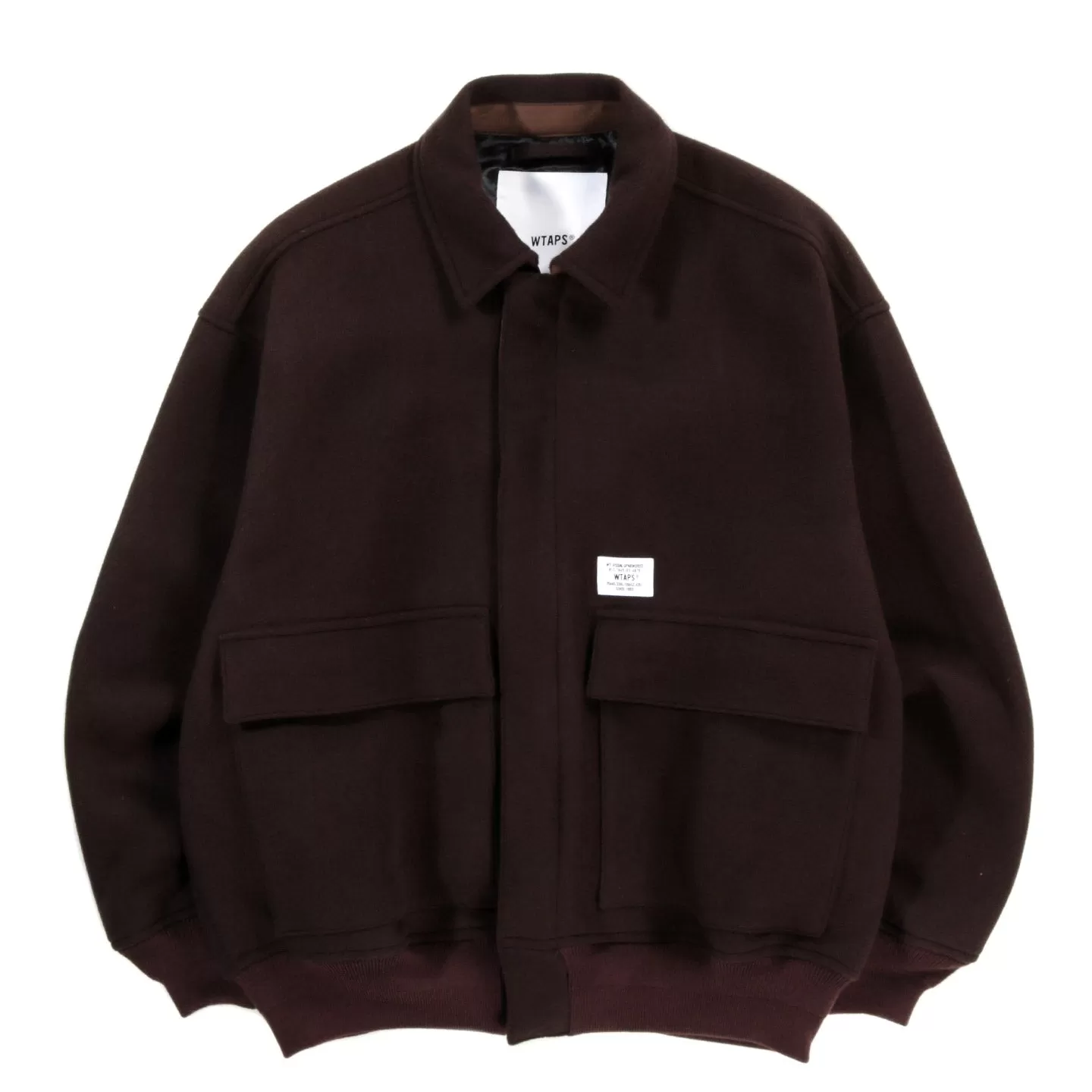 WTAPS WOOL JACKET 01 BROWN