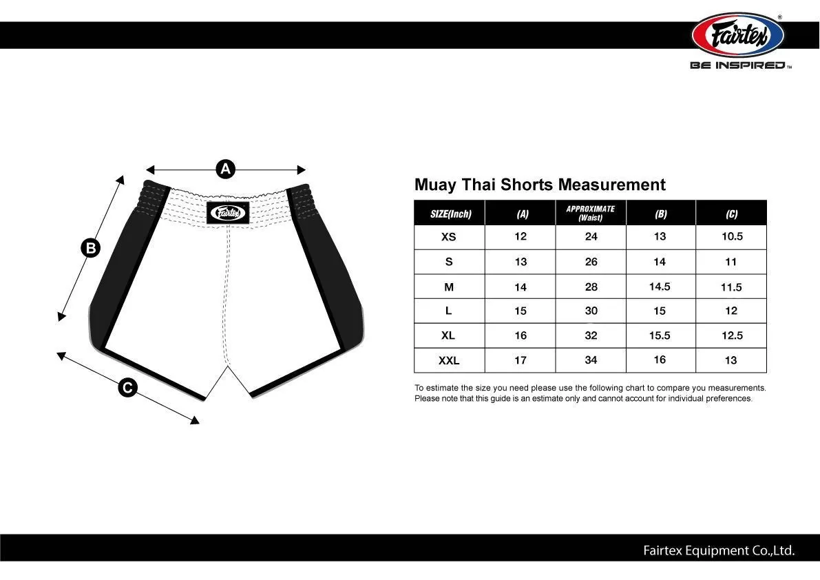 泰拳褲 Muay Thai Shorts: Fairtex BS1709