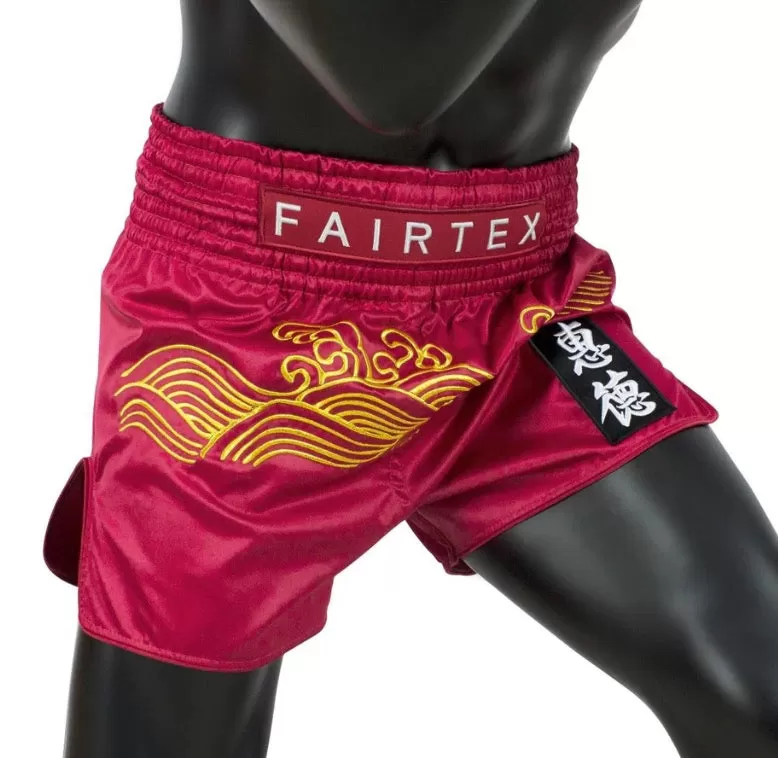 泰拳褲 Muay Thai Shorts:Fairtex BS1910 Golden River